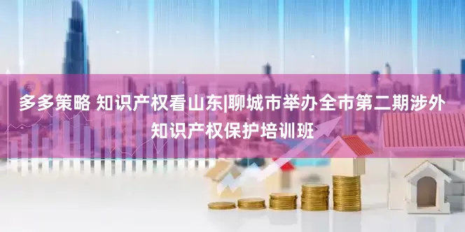 多多策略 知识产权看山东|聊城市举办全市第二期涉外知识产权保护培训班